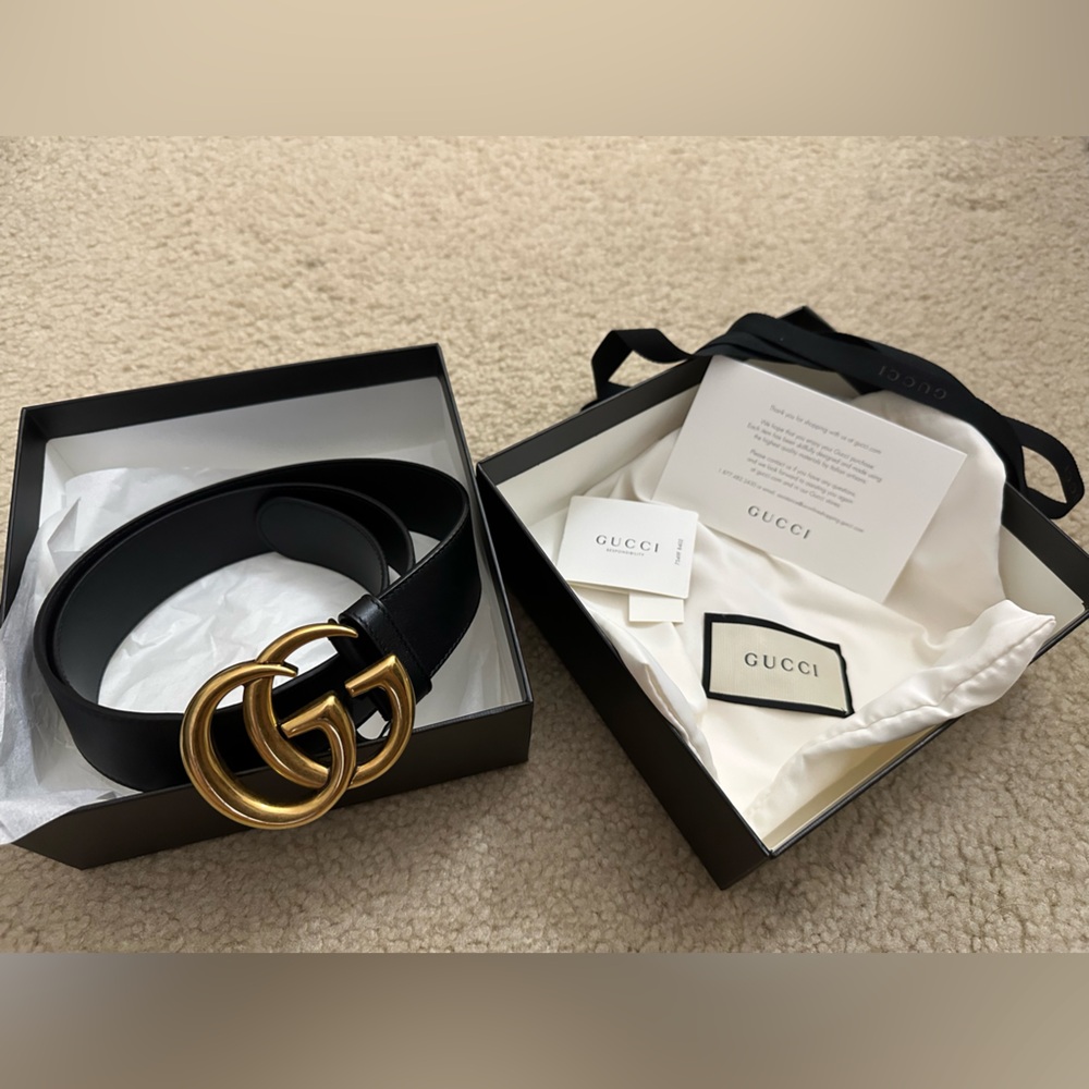 Gucci GG Marmont wide belt